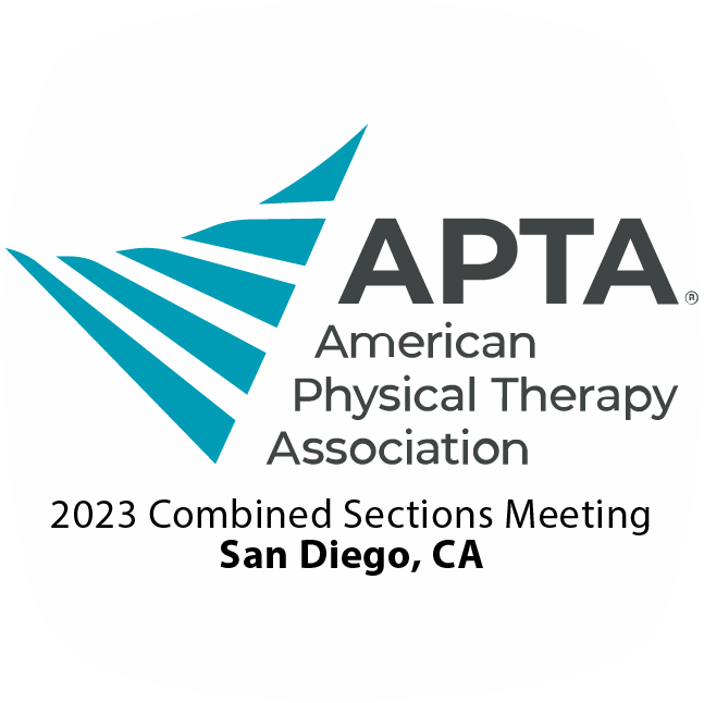 American Physical Therapy Association Combined Sections Meeting 2023