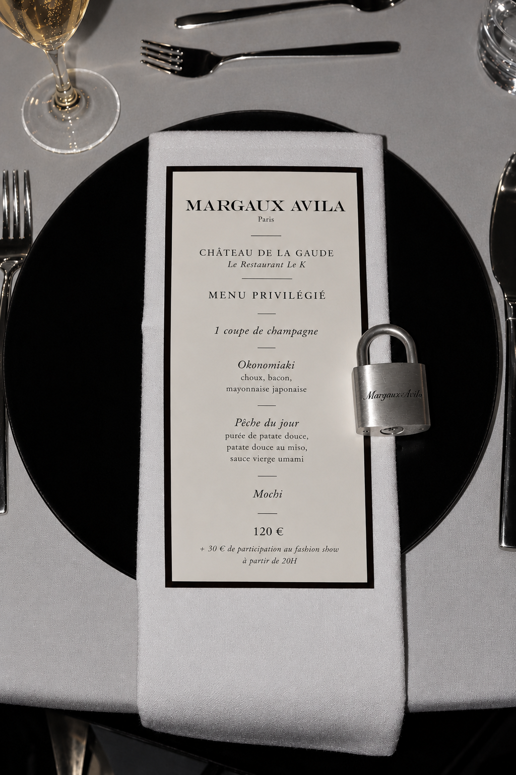 PASS VIP- MENU 