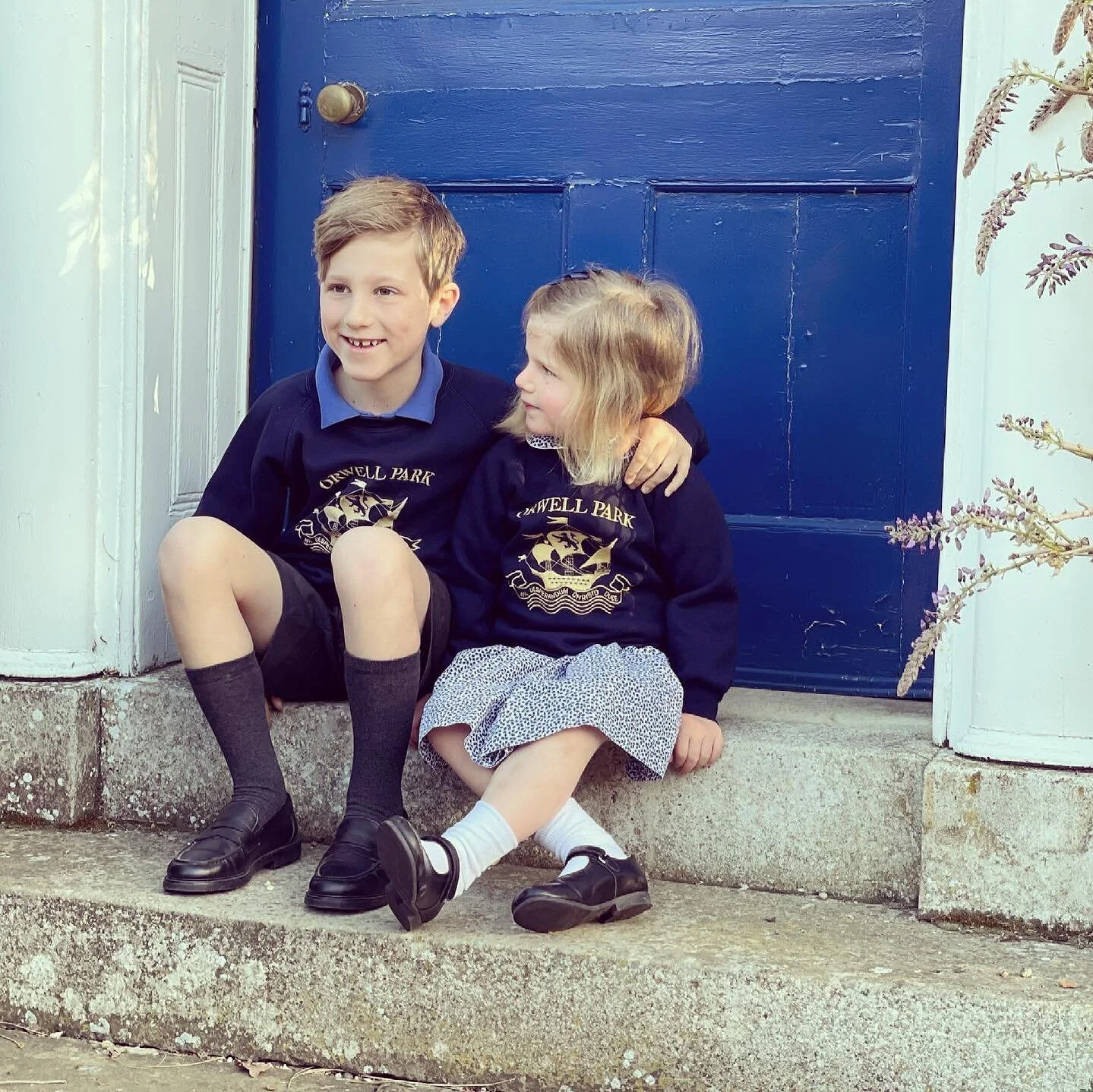 A successful first day at their new school! My son said it was the best day in his whole life and my daughter said she like to go back there every day even in the holidays. Hurrah 😀