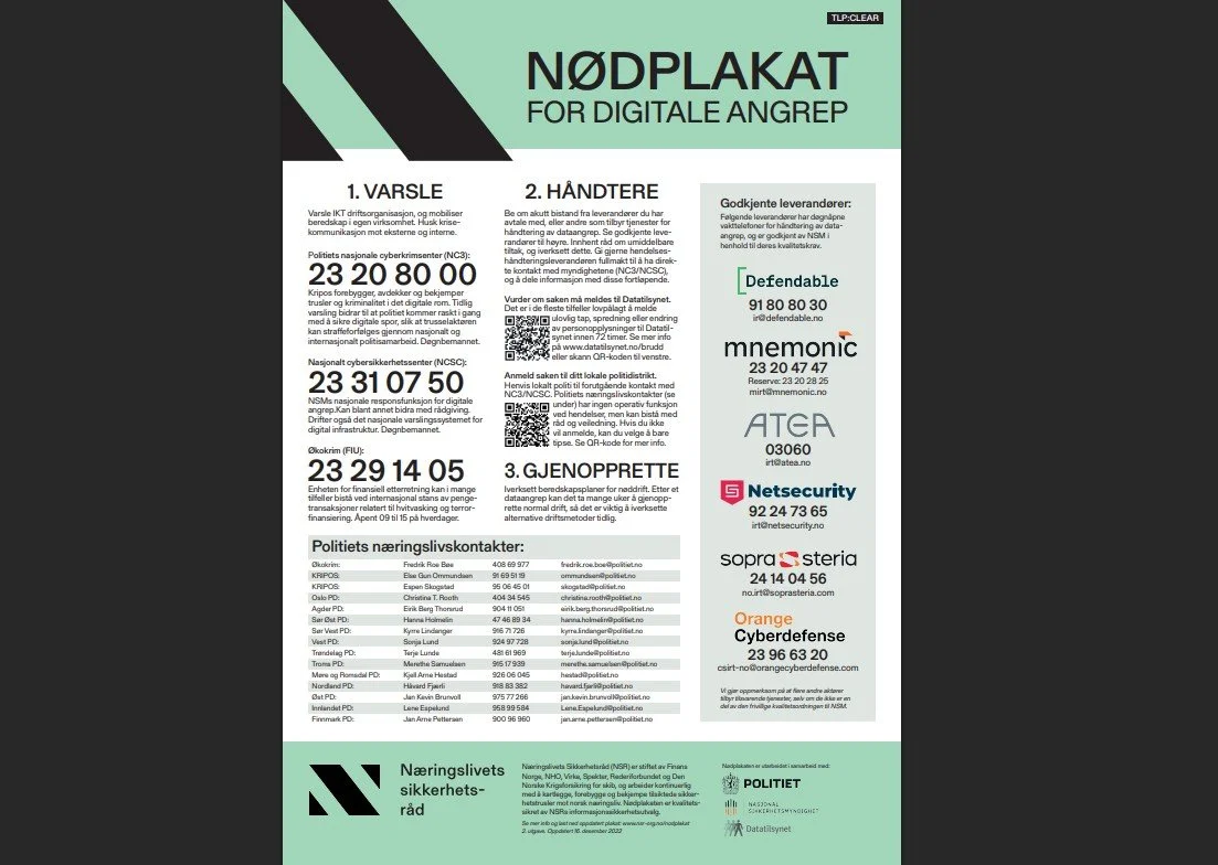 Enkel verktøykasse for digital beredskap