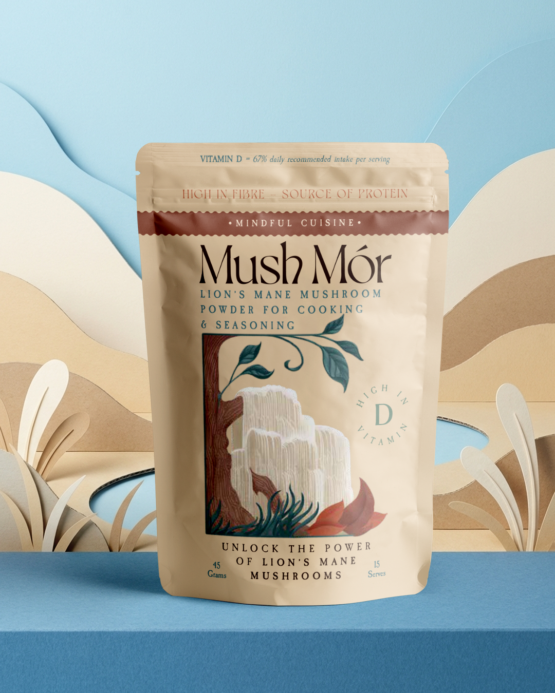 Lion's Mane Mushroom Powder