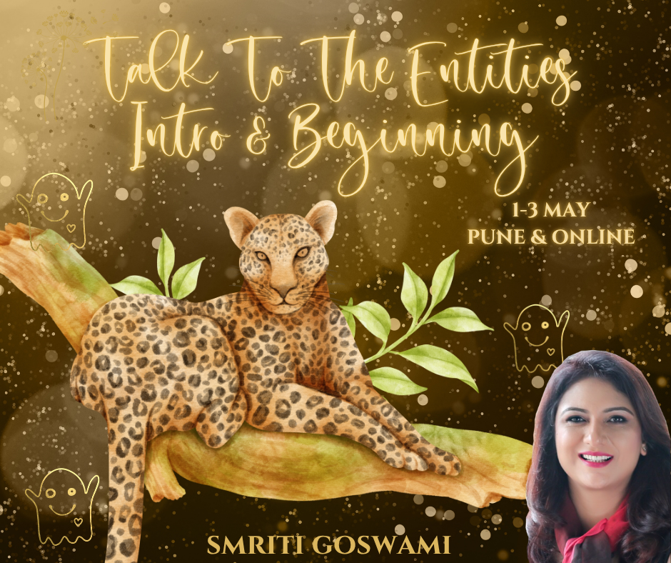 TALK TO THE ENTITIES INTRO & BEGINNING
1-3 MAY, PUNE
