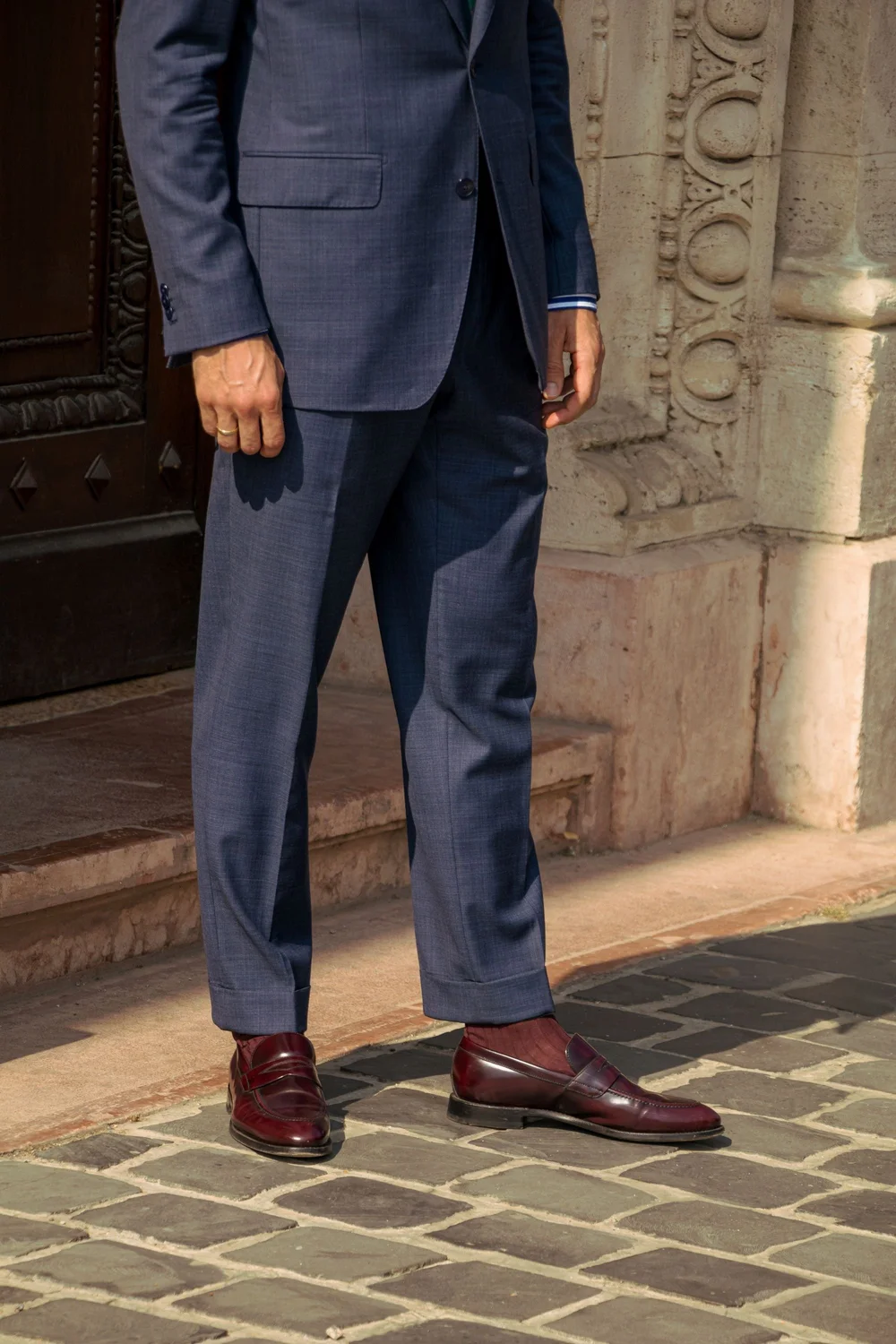 Elegant Made-to-Measure Suit by Milan Kelecsényi, Budapest