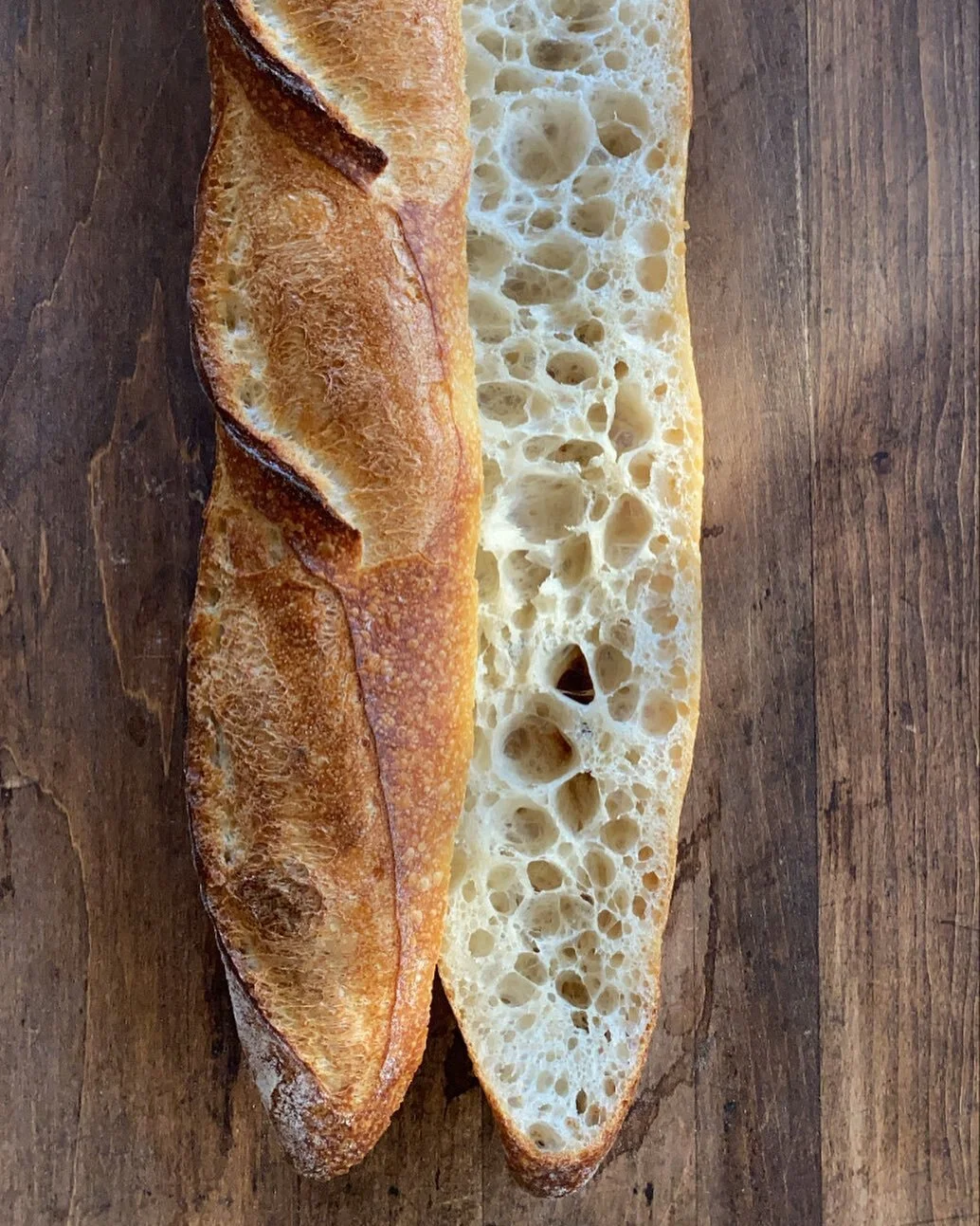 French Baguette ❤️

Our store is open everyday 7-4 , Curbside &amp; Home delivery still available ❤️
