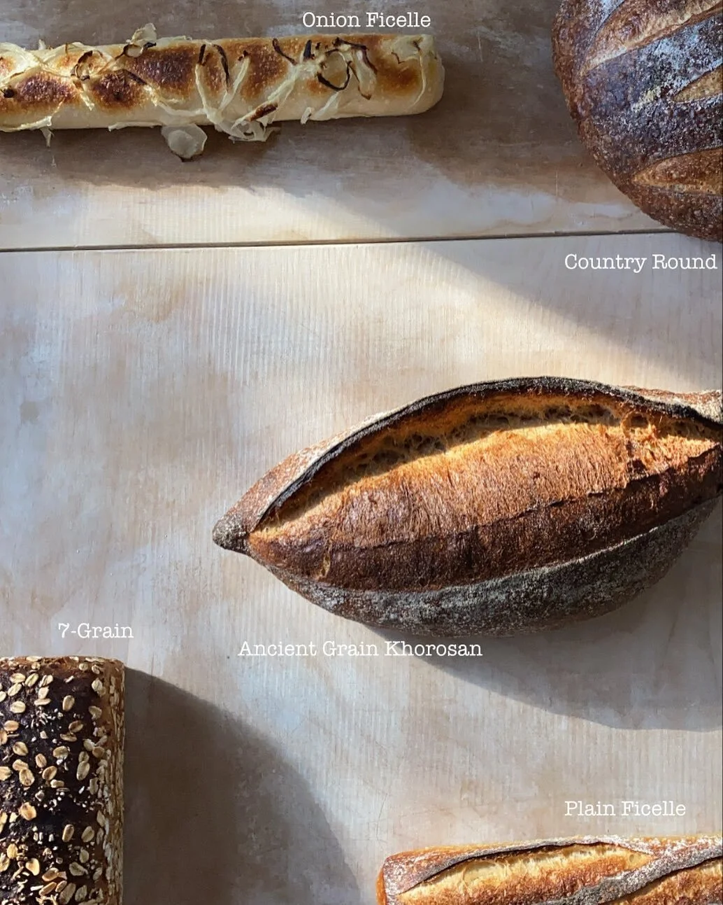 A little bit of our daily breads ❤️