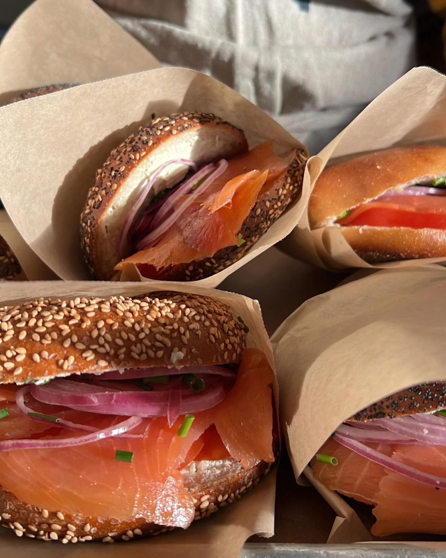 Lox Bagels ❤️
Available everyday 7-11