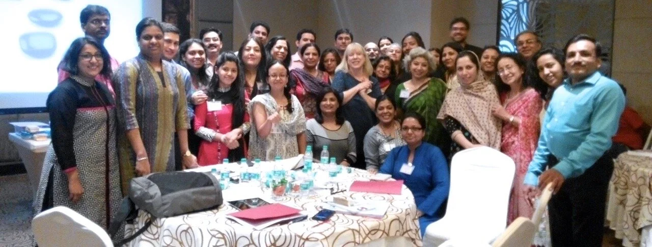The wonderful teachers and administrators at the TBI session during the TESOL Institute in Chandigarh, India.