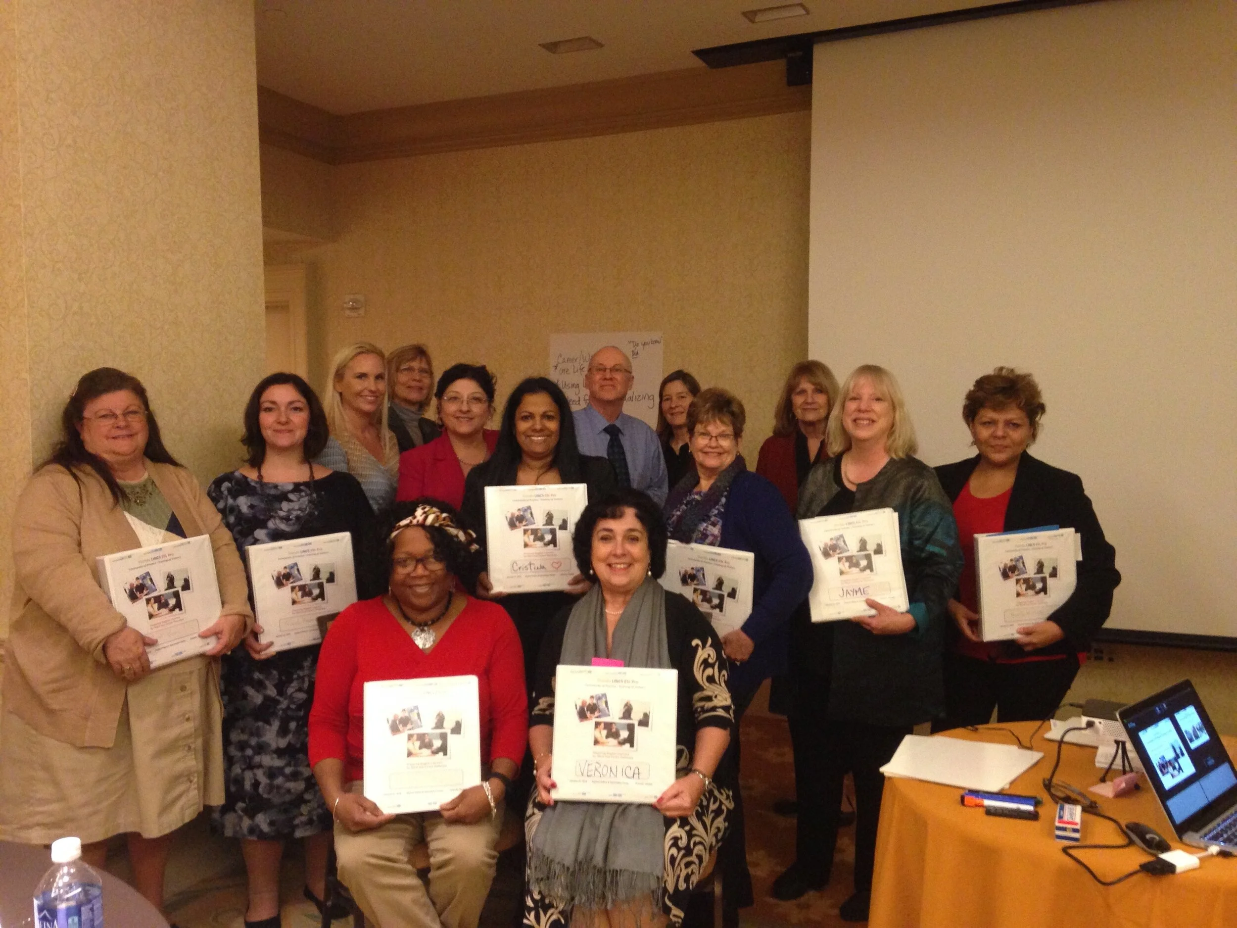 The top notch adult educators from the Florida LINCS ESL Pro group.