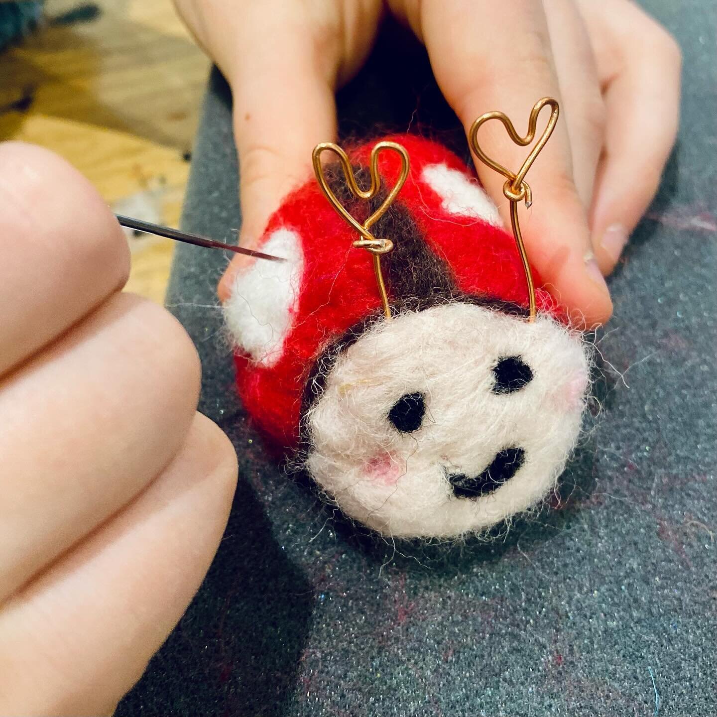 Love Bugs!!! 💖💖💖

Last week our artists felted love bugs! They are gorgeous and I am in love!! 😍Well done everyone xx
.
.
.
.
.
#felting #bugs #valentine #animals #sculpture #3D #artschool #artclass #childrensart #cheshire #homeed