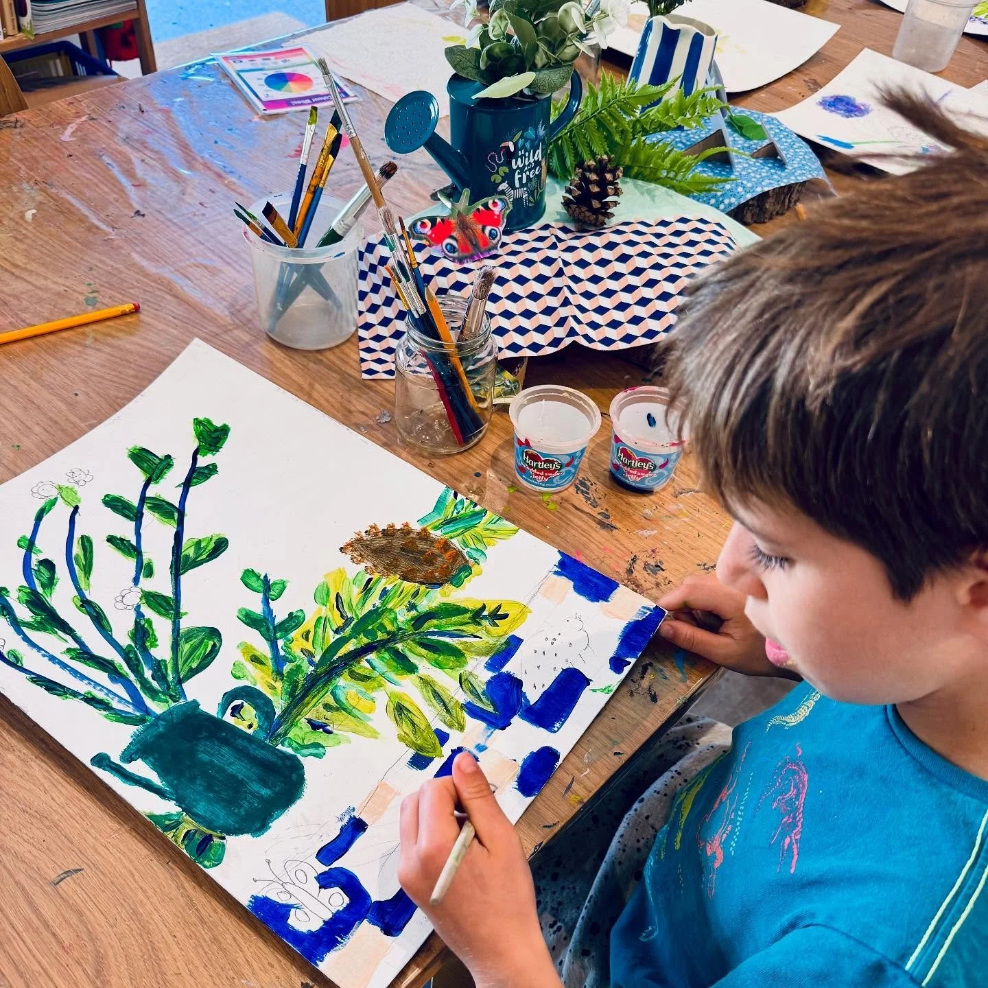 Still Life Painting π
We have had a lovely week, working with the doors open and beginning our still life paintings.
They are beautiful xxx
.
.
.
.
.
#stilllife #observation #colour #pattern #composition #artclass #cheshire #homeed