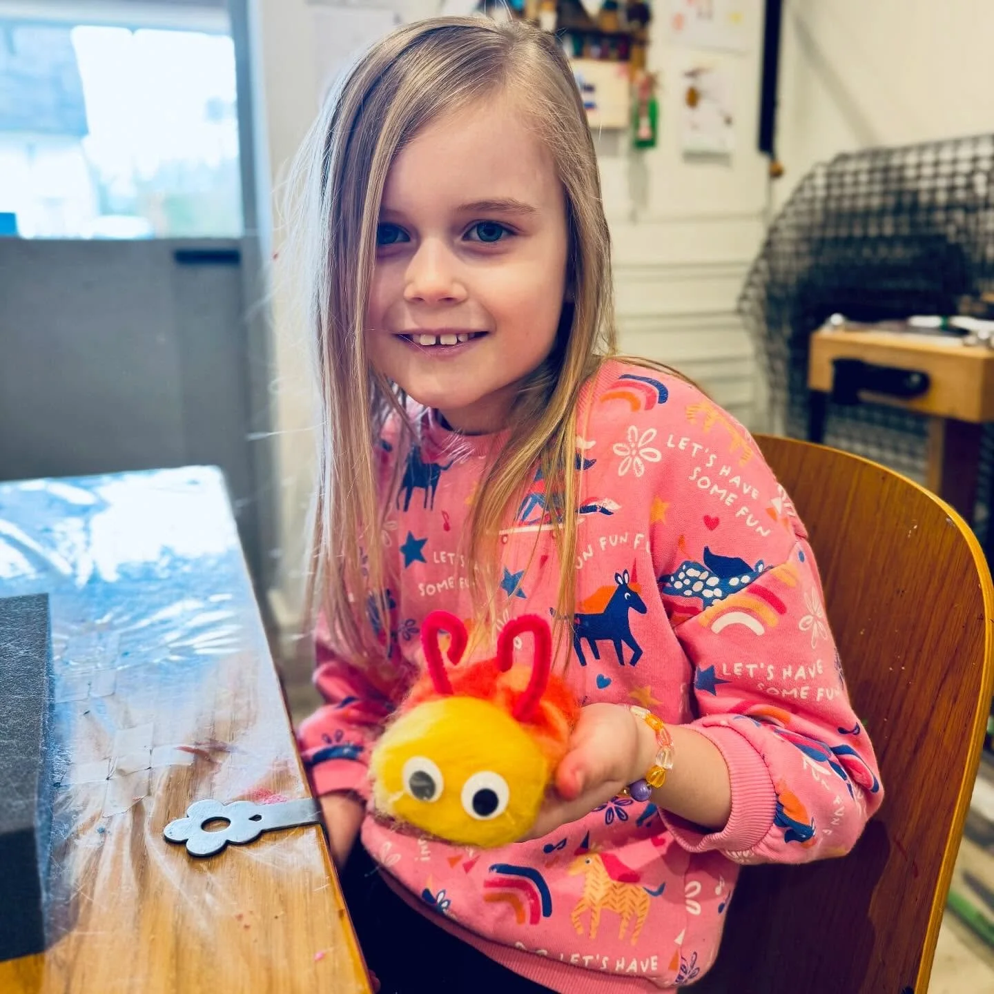 L❤️VE Bugs &amp; more&hellip;

We&rsquo;ve had a lovely week felting love bugs, making love monsters from pom-poms and rock painting.

Have a great half term everyone, see you in two weeks x
.
.
.
.
.
#felting #artandcrafts #valentines #homeeduk
