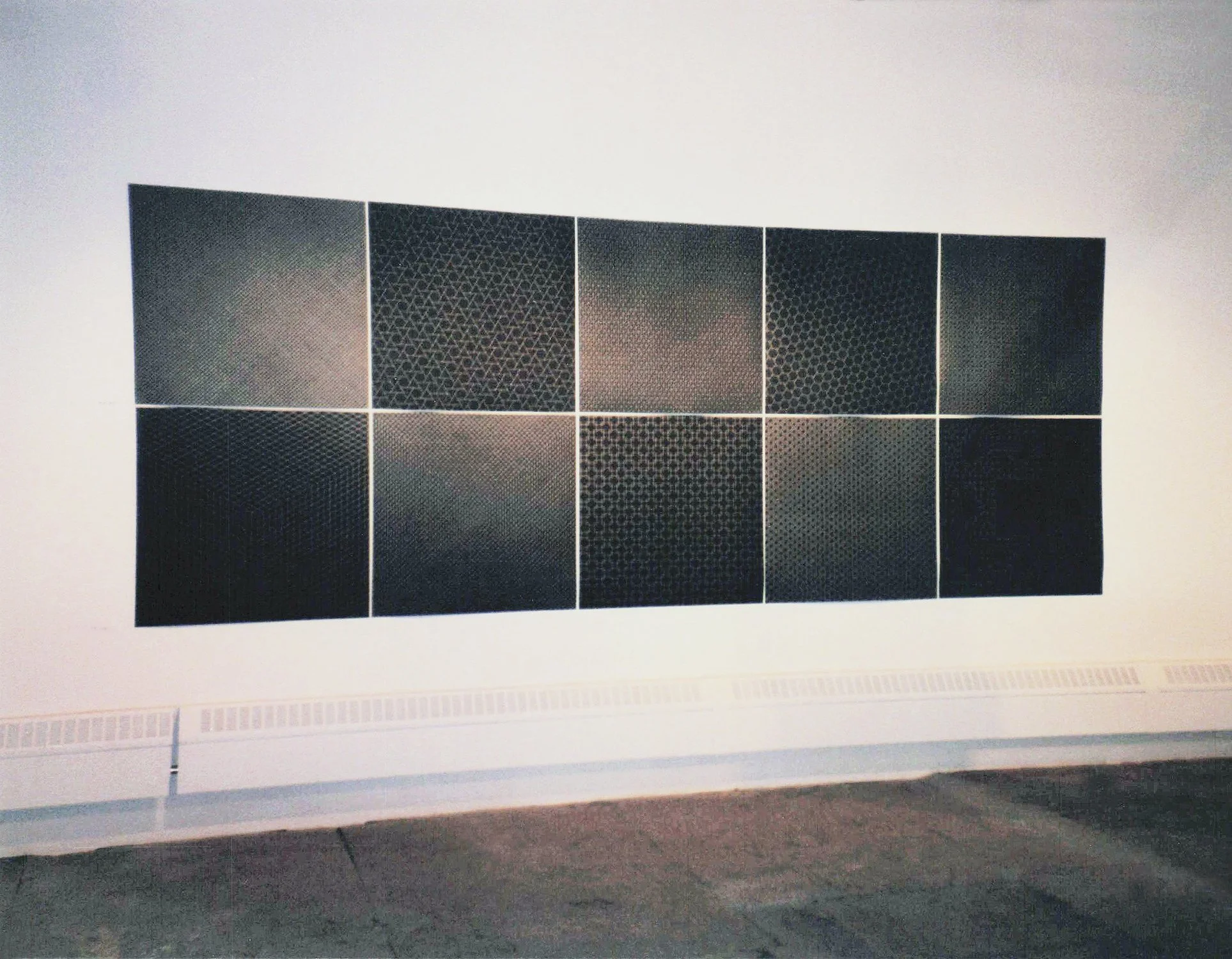 View of group exhibition Bridges, Dumbo Arts Center, Brooklyn, NY, 2000, Curated by Waqas Wajahat