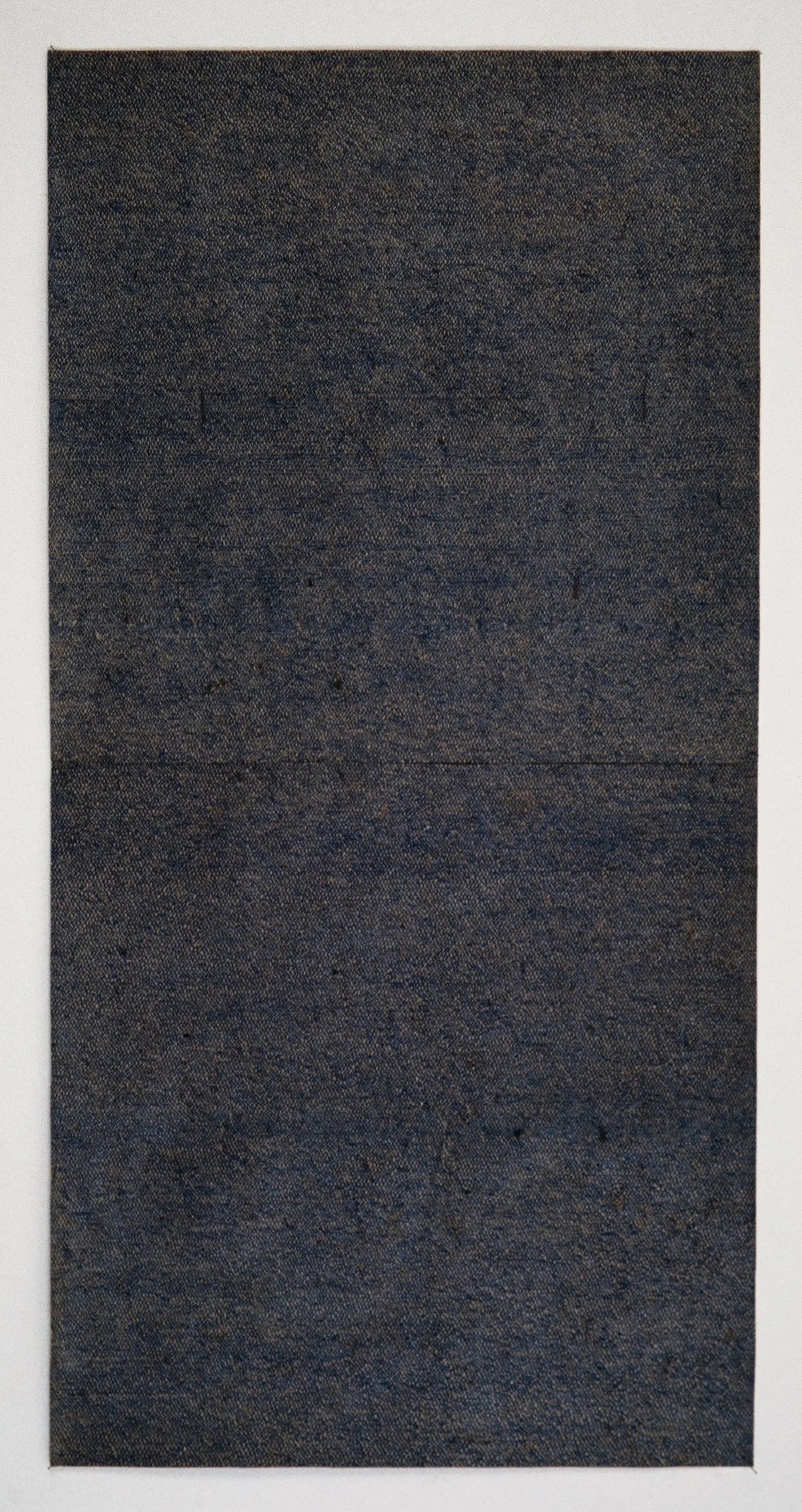 Matthew Deleget, Cosmic Waters, 1996-97, Ink on two handmade papers, 38 x 19 inches, #513
