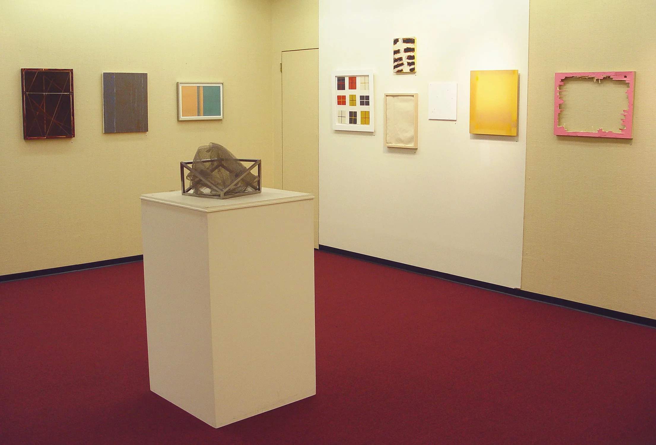 Exhibition view in Continuum: In Celebration of 70 Years of American Abstract Artists, St. Peters College Gallery, Jersey City, NJ, 2007