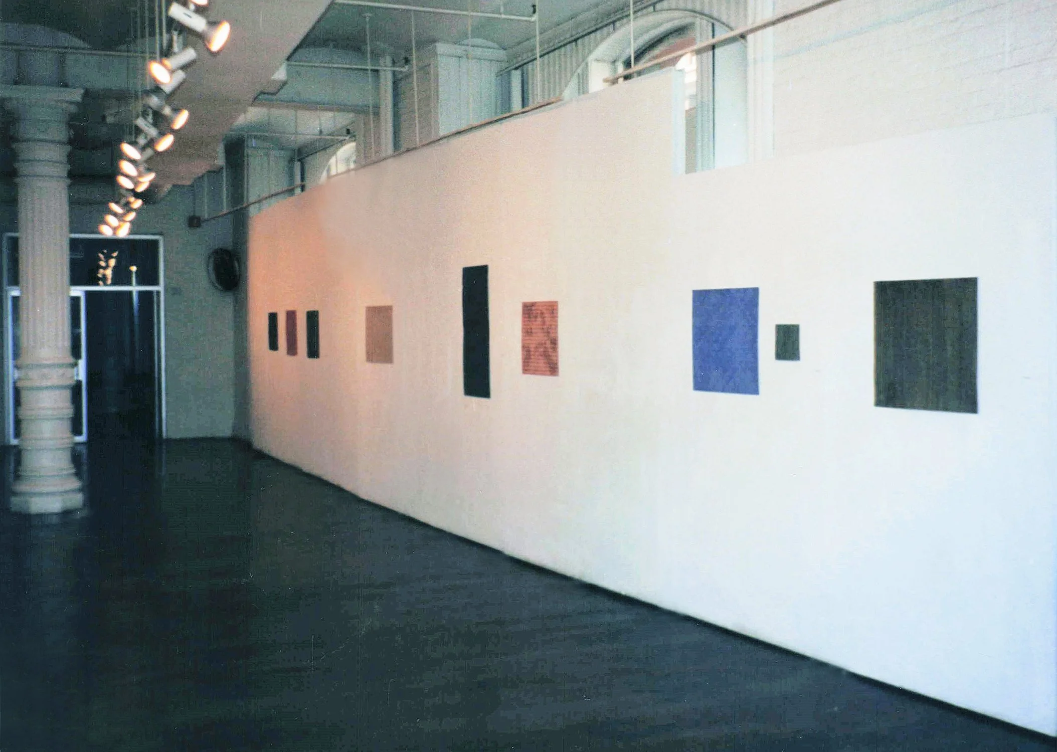 Exhibition view of Matthew Deleget: Cosmica, Pratt Manhattan Gallery, New York, NY, 1997
