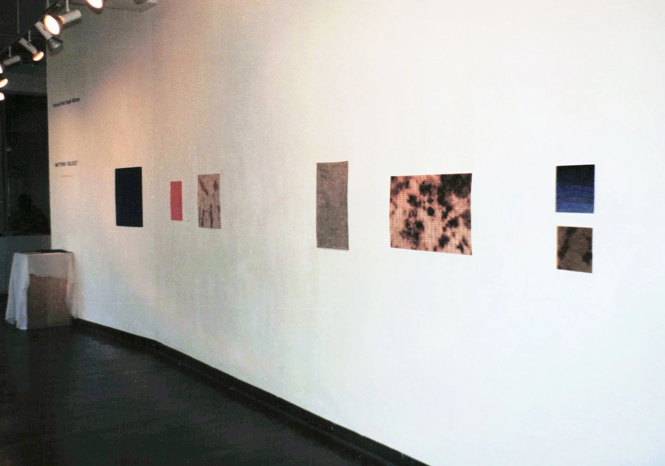 Exhibition view of Matthew Deleget: Cosmica, Pratt Manhattan Gallery, New York, NY, 1997