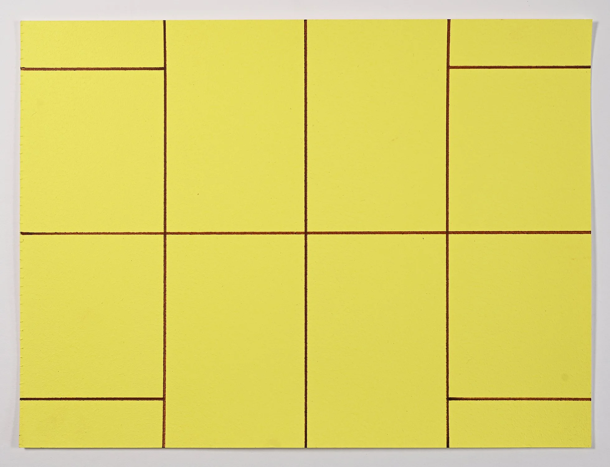 Matthew Deleget, Rascal, 2006, Brown ink and acrylic on paper, 9 x 12 inches, #841