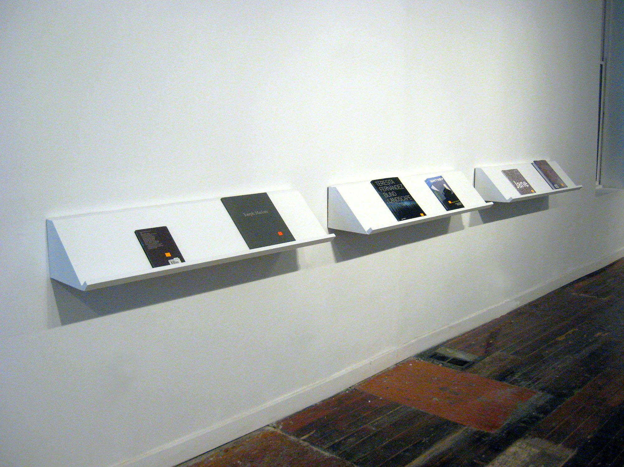 Exhibition view in Pared: Matthew Deleget & Ellen Nagel, U.turn Art Space, Cincinnati, OH, 2011