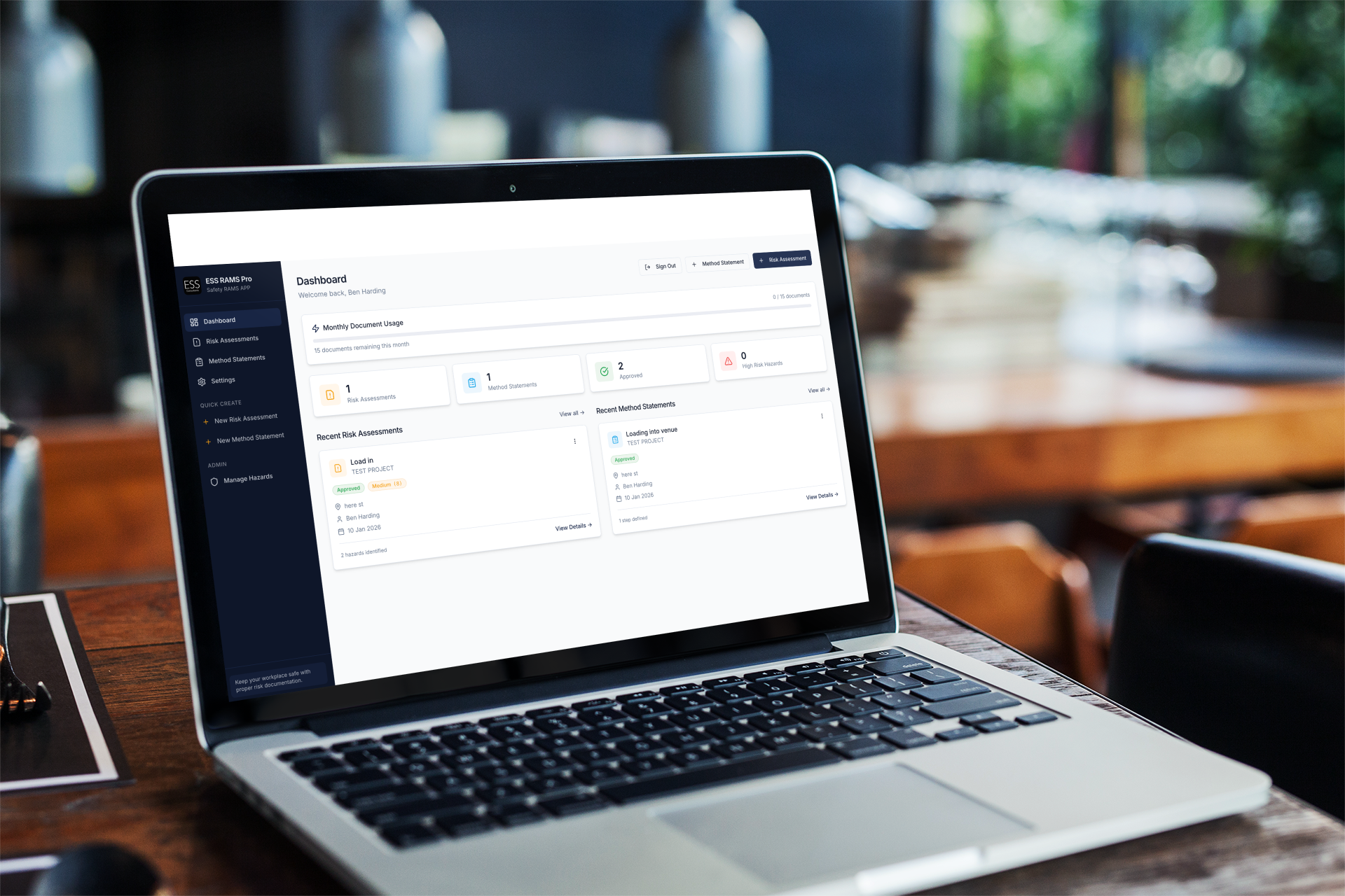 Delta Rams App ESS Online RAMS App Launches — ESS Consultants