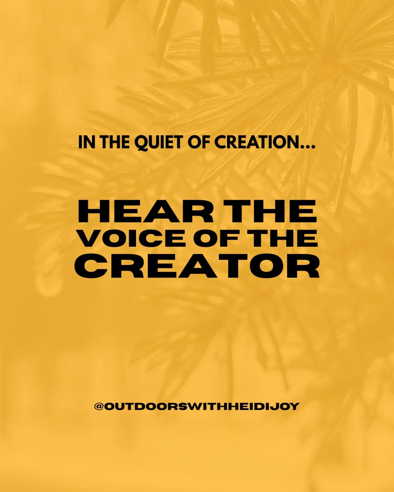 Sometimes it&rsquo;s as easy as walking away from our busy to-do lists, and stepping outside. 

💛 Happy Sunday, my friend
