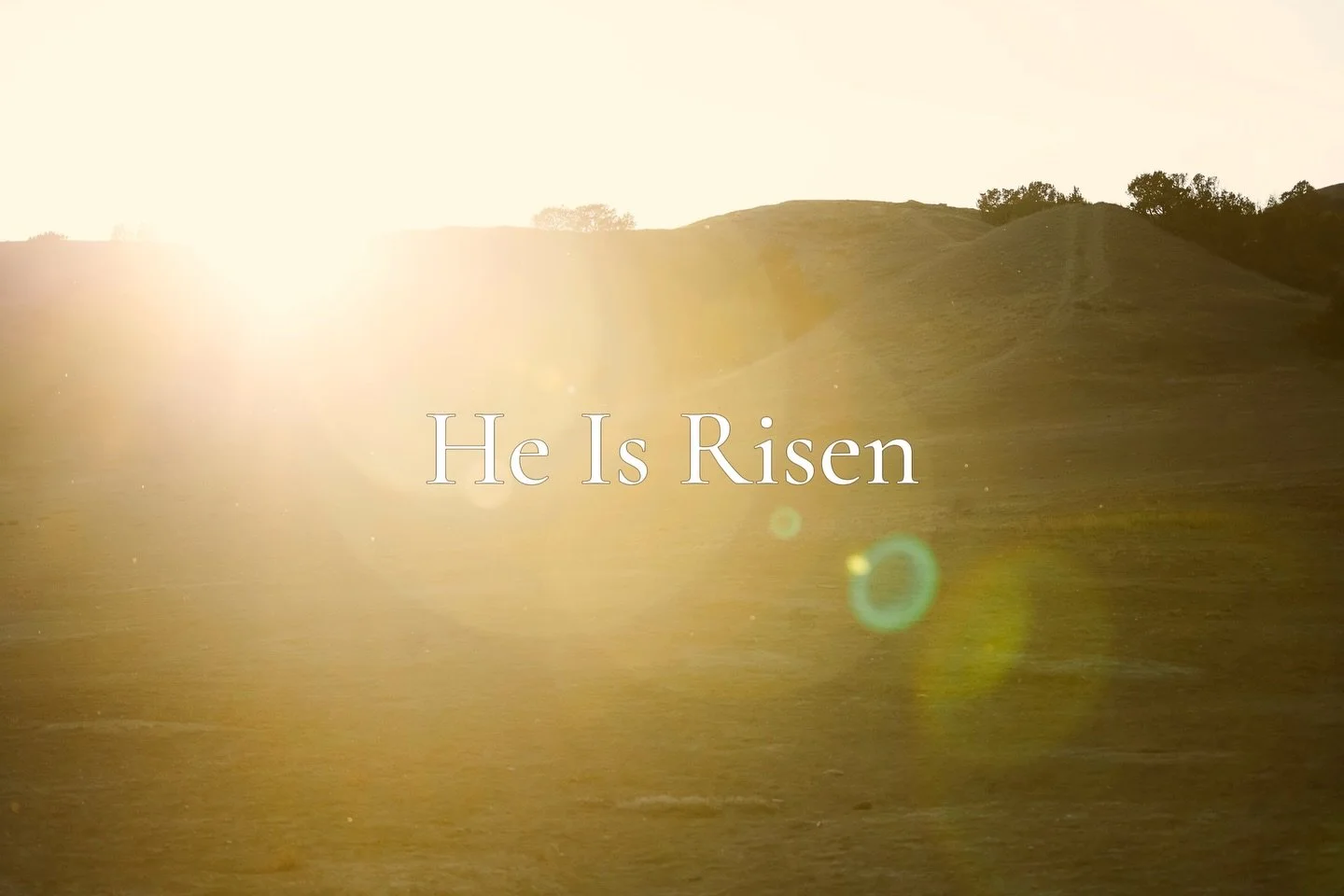 May the joy of the resurrection fill your hearts and homes this Easter Sunday.

He Is Risen! 🤍