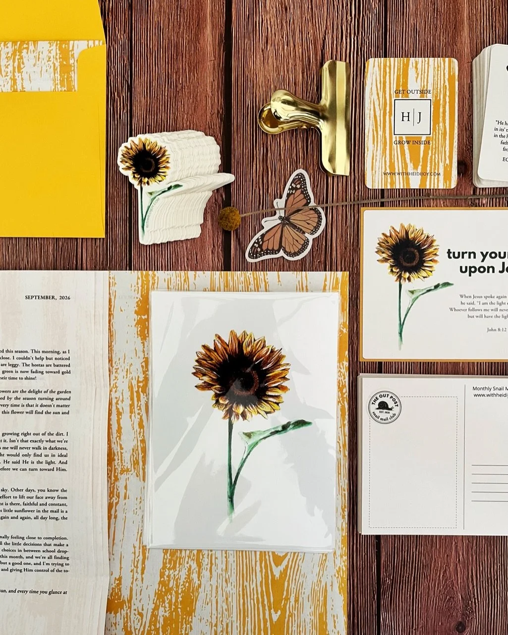 Remember when life moved at a slower pace?

When we had people over for dinner?

When phones hung on the wall?

When we wrote letters?

💛 I&rsquo;m throwing it back to the good ol&rsquo; analog days each month with a letter to encourage you and a li
