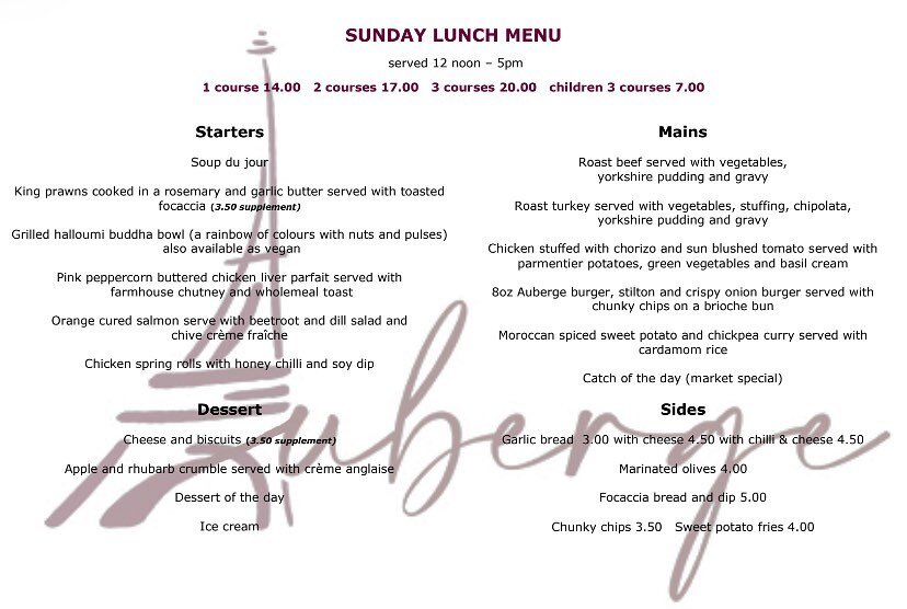 Sunday Lunch Special available from Sunday 23rd May 2 courses &pound;17 3 courses &pound;20 children 3 courses &pound;7 #sundayroast #frenchbistro #eatlocal #southporteats #southportindependents #lovefood #frenchwine