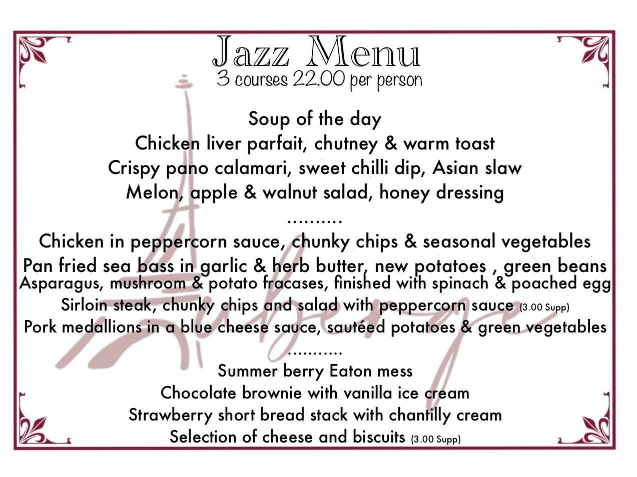 Monday night is jazz night @aubergesouthport to book please call the restaurant on 01704 530671 or email restaurant@aubergebrasserie.co.uk.  #jazz #newmenu #staylocal #goodfood #frenchbistro #love #music