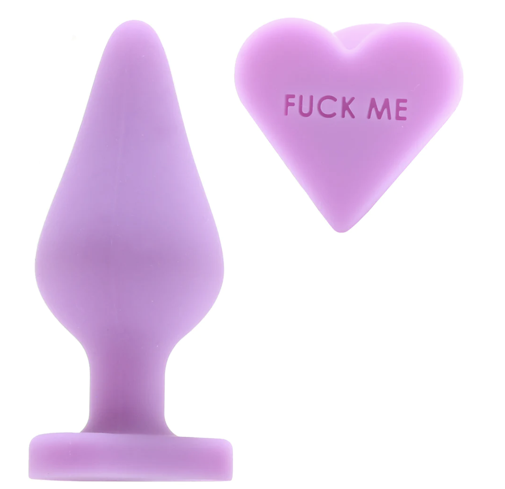 Naughty Candy Hearts - Butt Plug  BLOOM