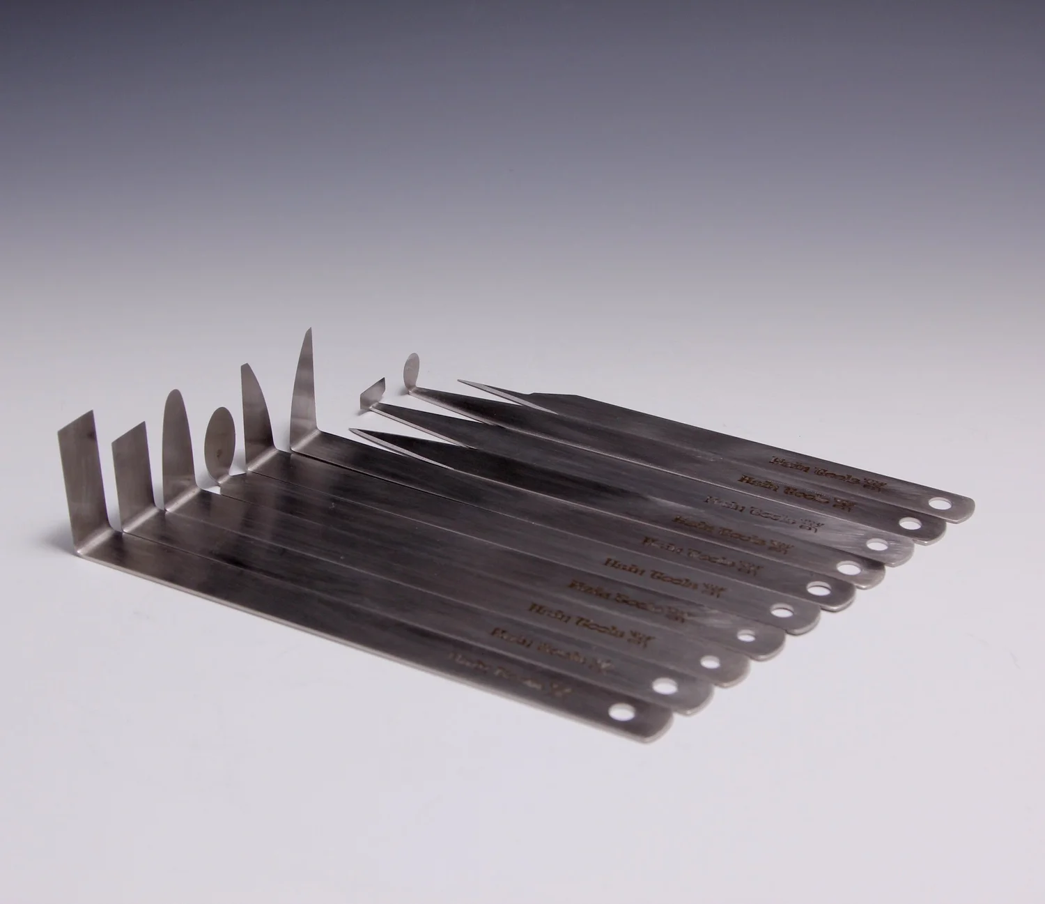 A Set of 10 -The Best Stainless Steel Pottery Trimming/Chattering