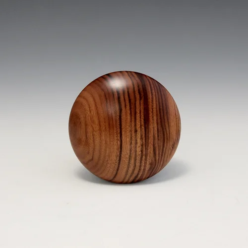 A 3" Mopane Wooden Round Rib for Throwing Perfect Bowls and Mugs by Master Potter HsinChuen Lin
