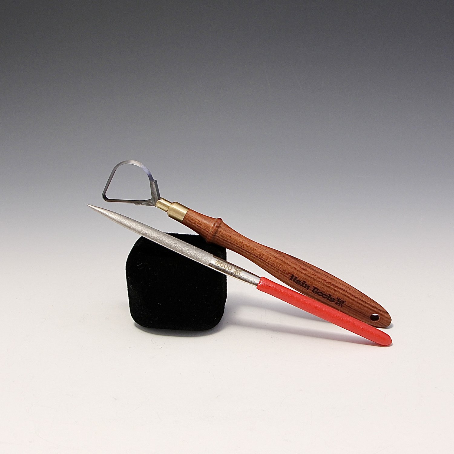 Pear-Shaped Tungsten Carbide Loop Tool with Large Walnut Wooden Handle~ The  Hardest Pottery Trimming Tool Designed by Hsin-Chuen Lin — Hsin-Chuen Lin  Ceramics & Tools