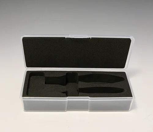 A Small Plastic Storage Box for  2 Tungsten Carbide Loop Tools (Pear+Square or 7+D-Shaped)  designed by Hsin-Chuen Lin