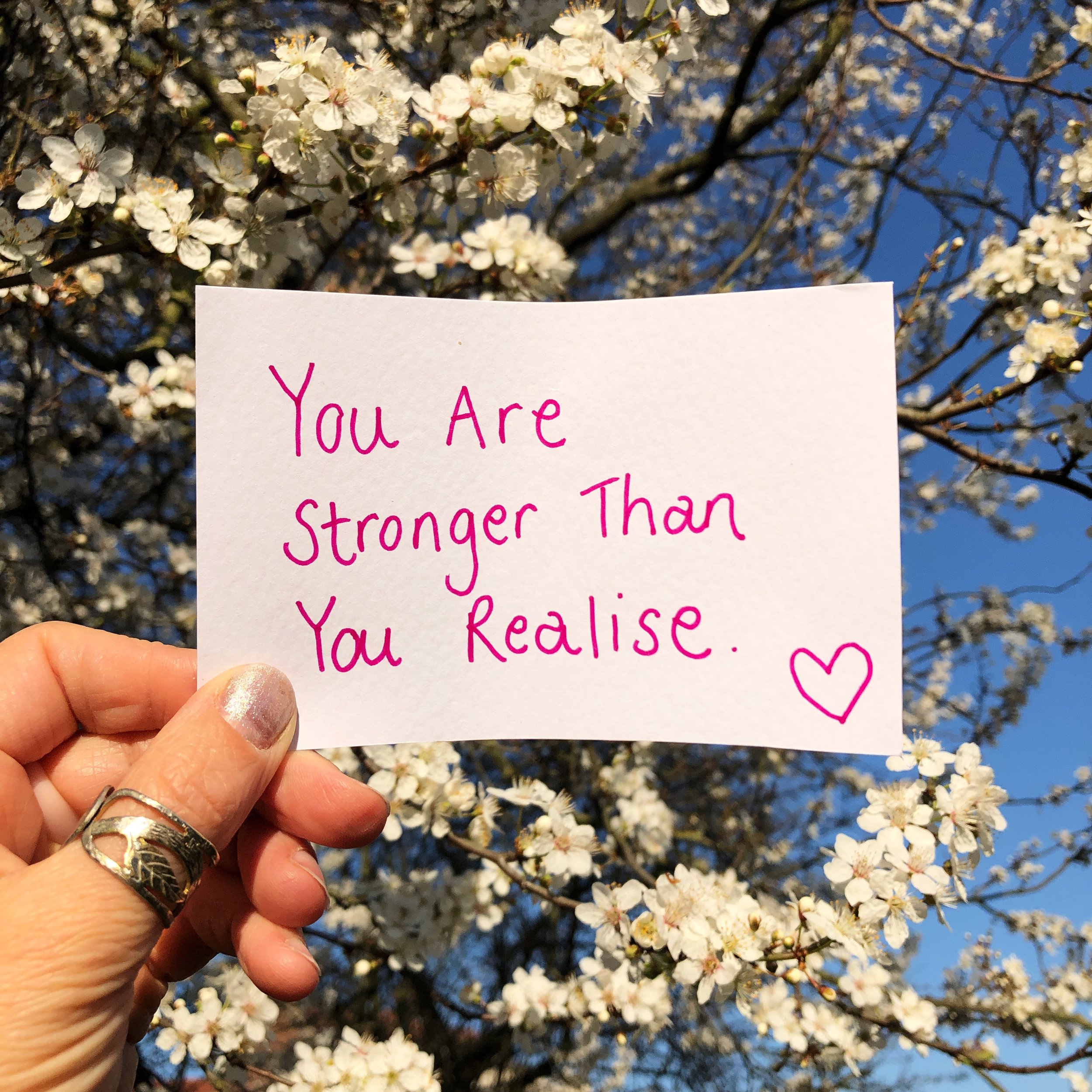 You Are Stronger Than You Realise