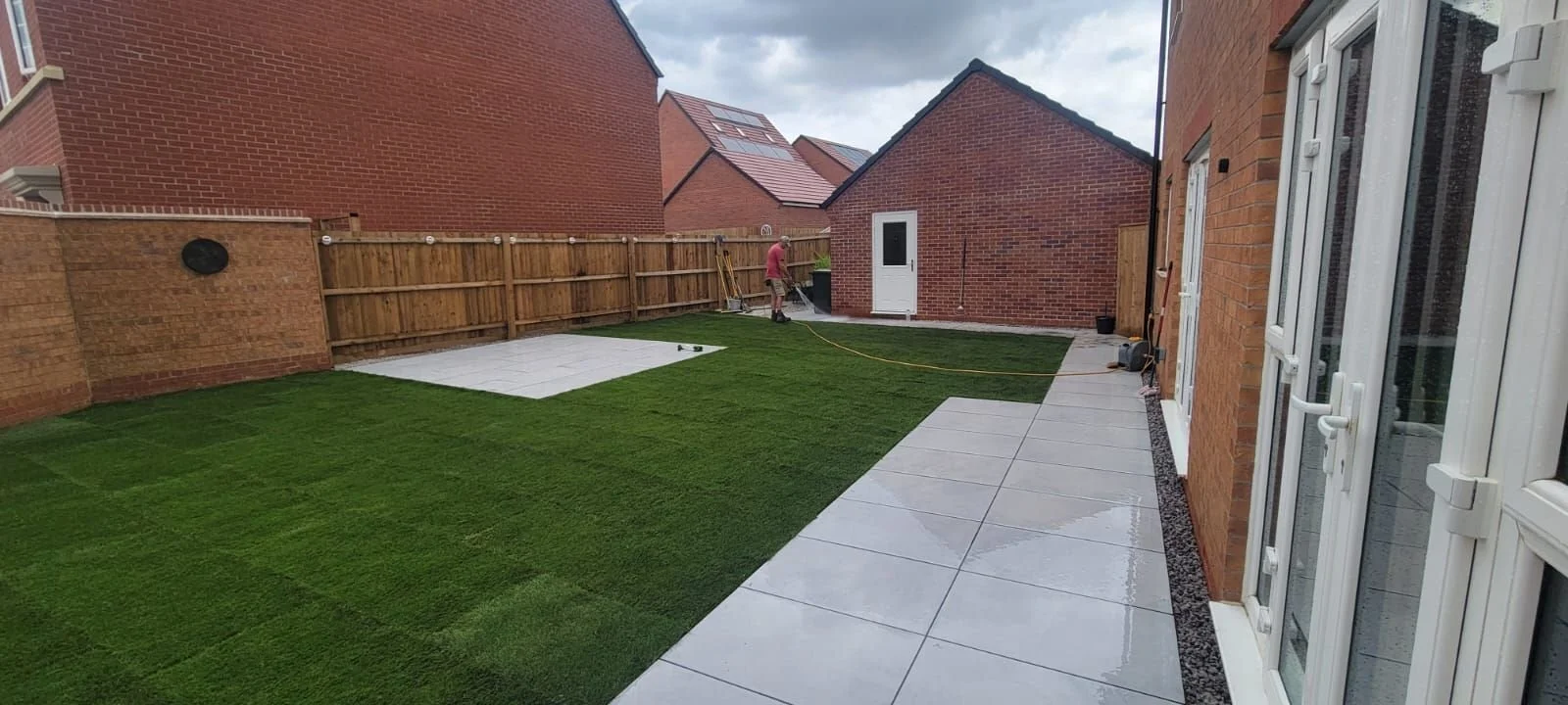 New Build Back Garden Design