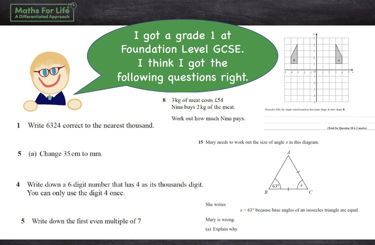 Maths For Life - A Differentiated Approach®
