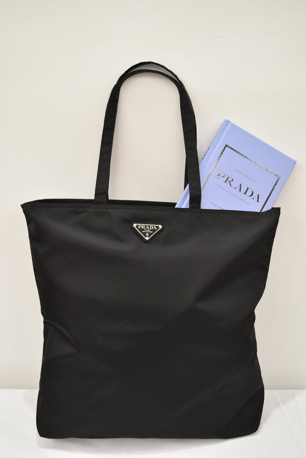 Original Prada Black Nylon Tote / Shopping Bag - Unisex — Luxe & Beyond