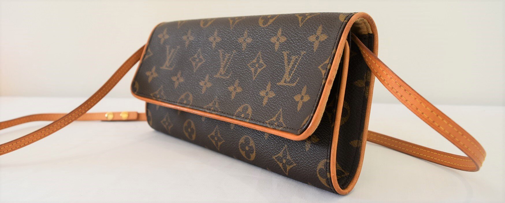 PRELOVED Louis Vuitton Discontinued Pochette Twin GM Monogram