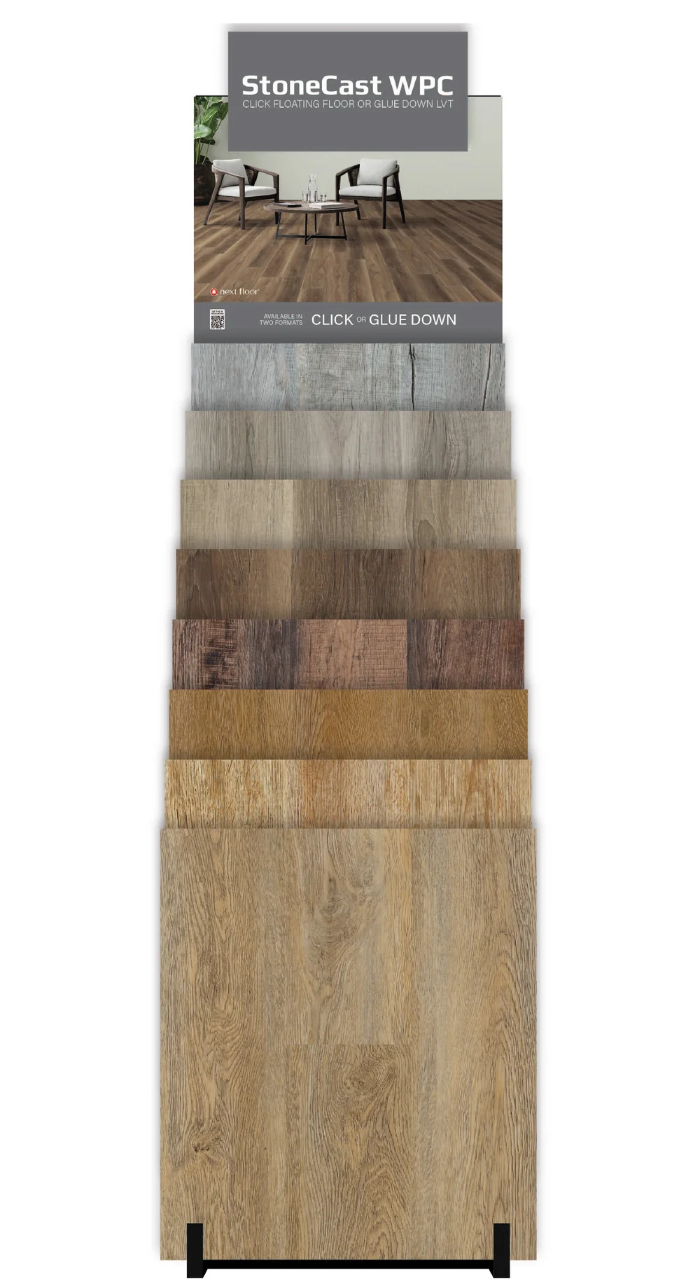 StoneCast SPC & WPC Displays — Next Floor®