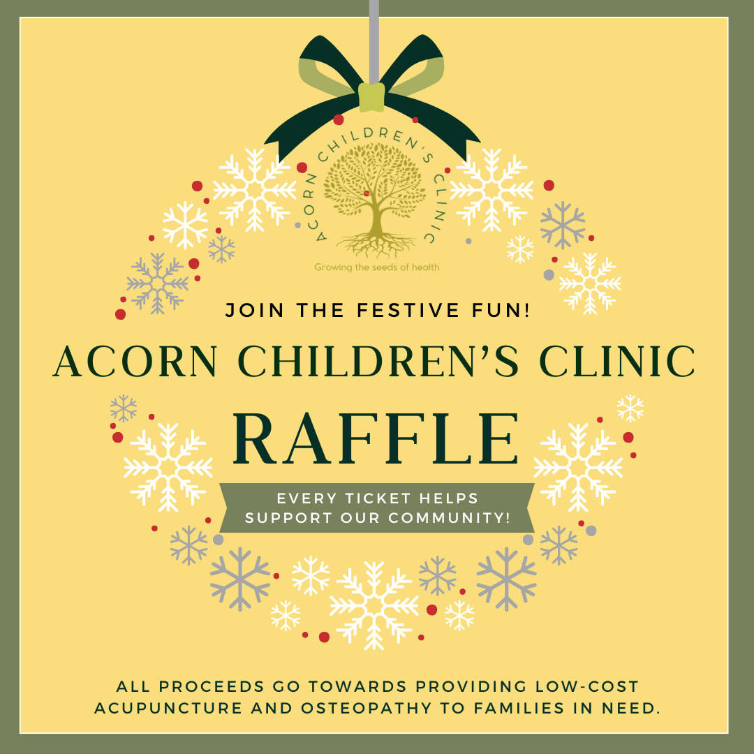🎄 Acorn Children’s Clinic Christmas Raffle – Join In, Give Back, and Win!