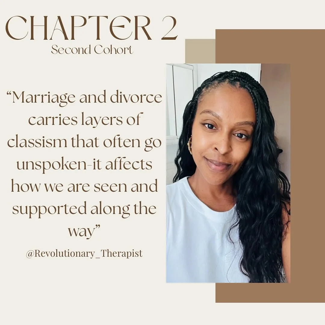 Mi Gente,

The classism often presents itself as judgement when you are speaking your truth rather than embrace and curiosity. 

TBH-While there are benefits to being married what good is it if you aren&rsquo;t happy or continuously self-sacrificing.