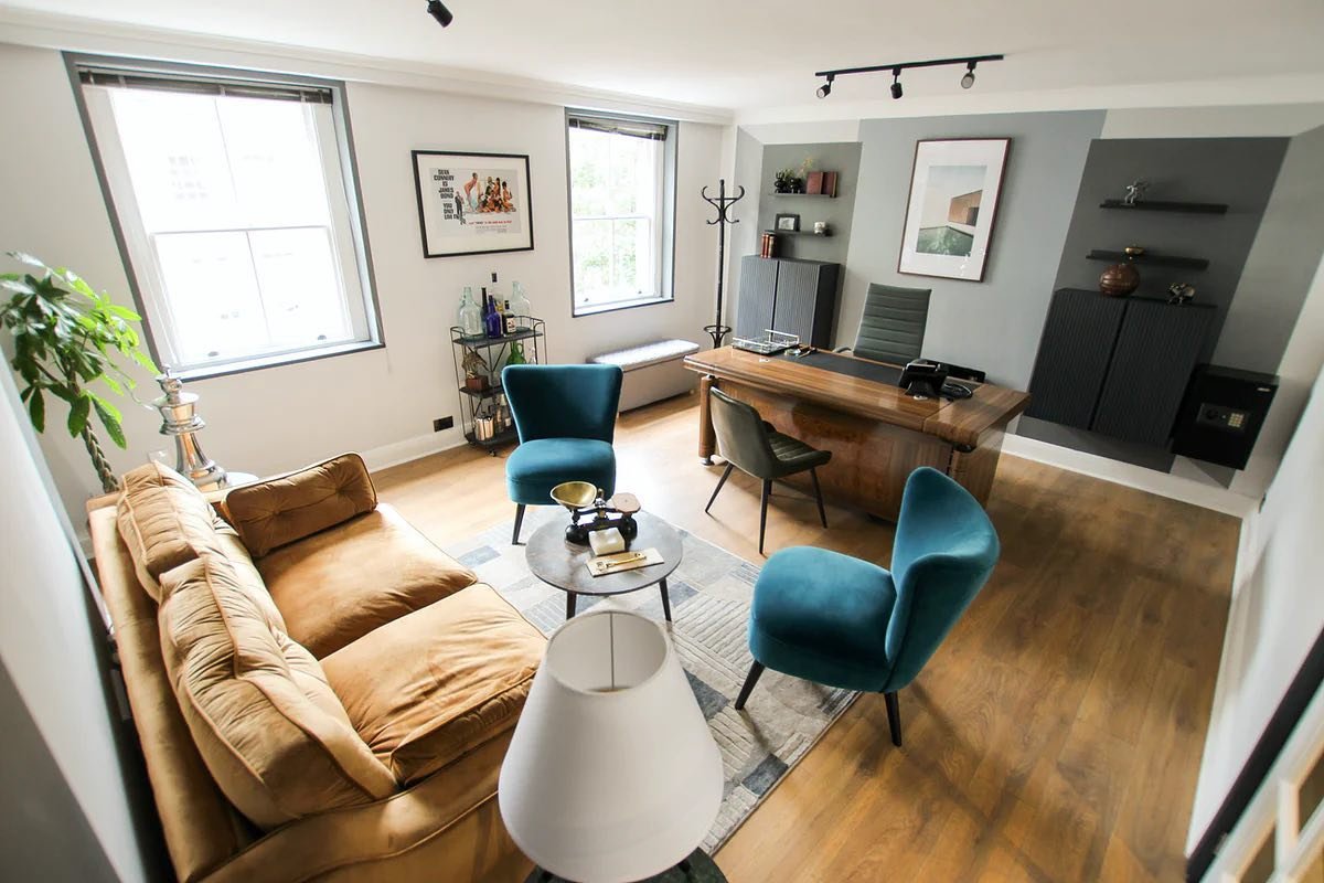 Creating the space everyone needs #homeoffice #homeofficedecor #renovation