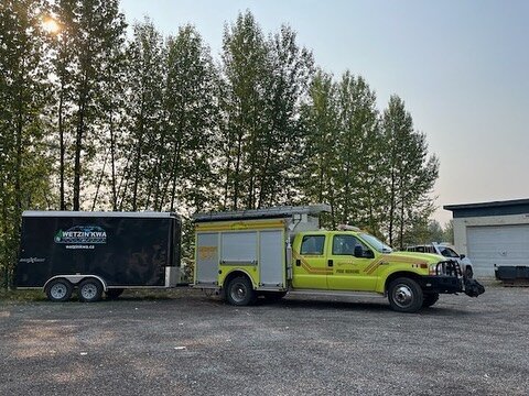 On the evening of July 7th the Power&rsquo;s Creek Fire broke out in Wetzin&rsquo;kwa Community Forest. This fire affected several private landowners in the Tatlow and Morgan Rd area with an evacuation order and alert areas established that evening d