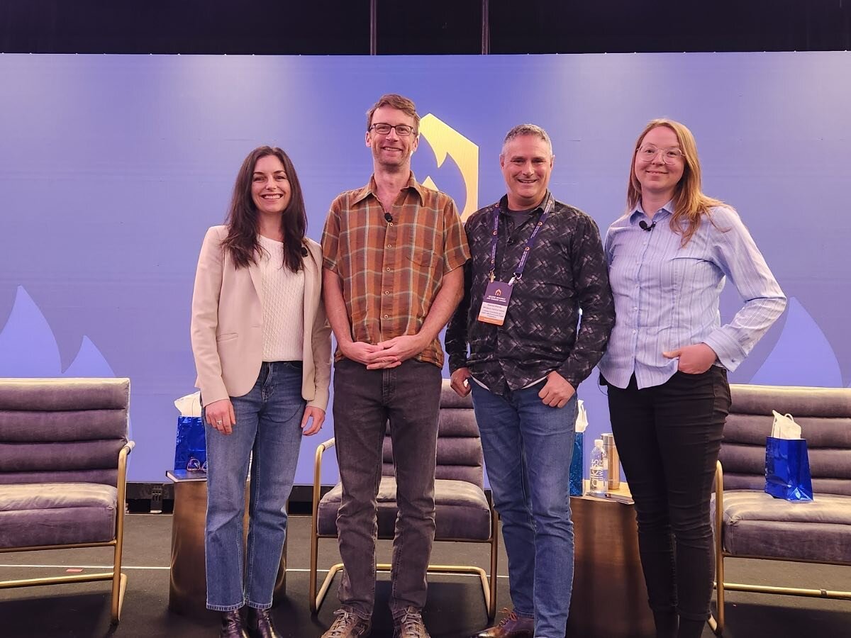 Wetzin&rsquo;kwa&rsquo;s General Manager Aurora Lavender presented at yesterday&rsquo;s Wildfire Resiliency Summit with the BCCFA&rsquo;s Jennifer Gunter and fellow Community Forest Managers Erik Leslie of Harrop Proctor and Garnet Mireau of Logan La