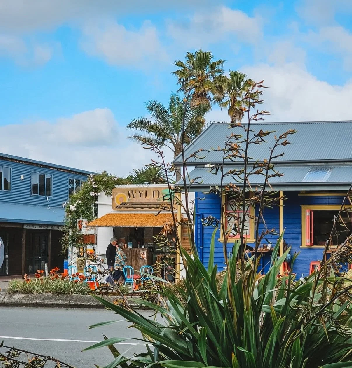 Snaps from our friends 👋🌊🍔💙 

#wyld #raglan #cafe #welcome #nz #eats #burger