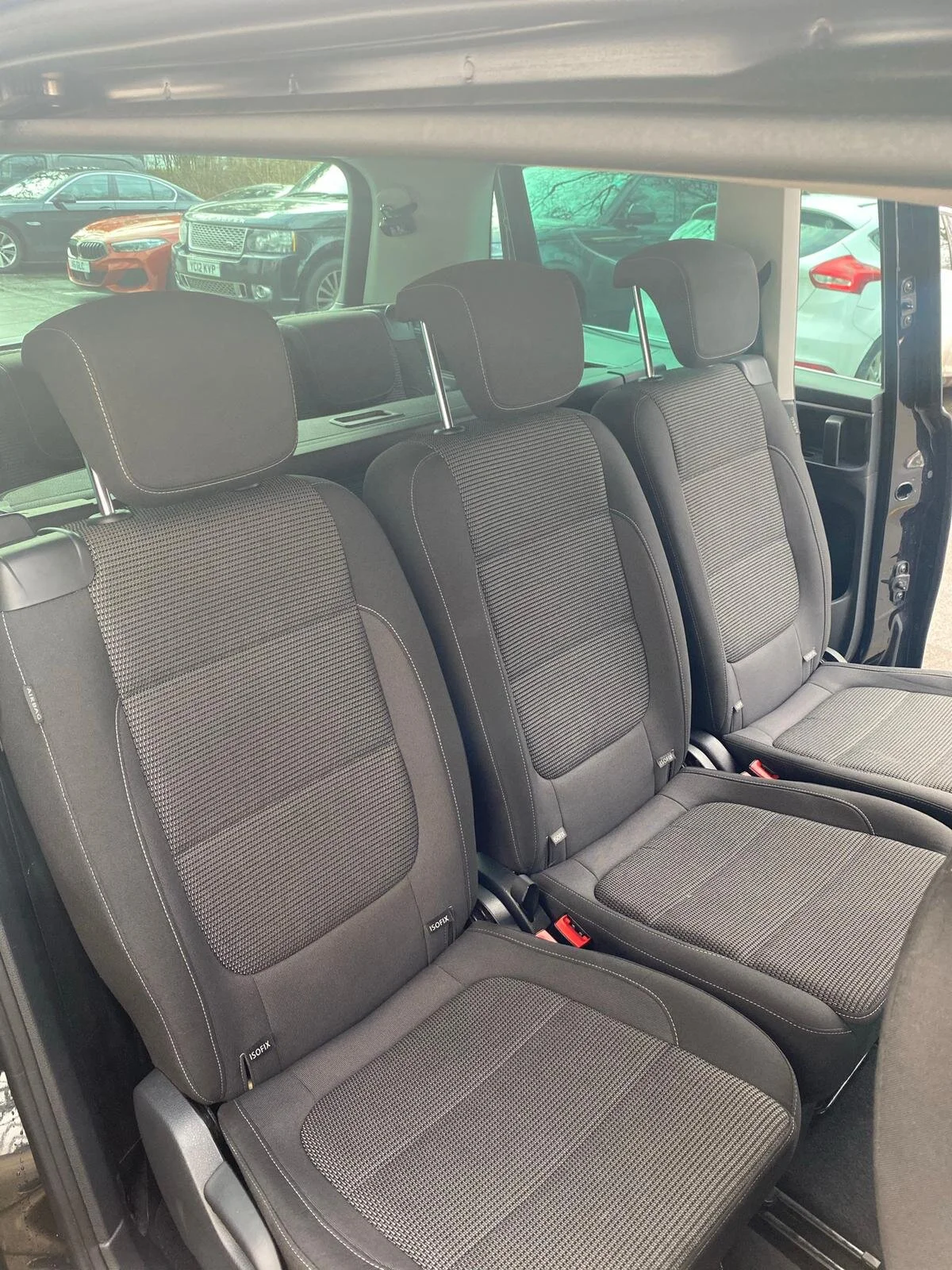 vw sharan isofix points