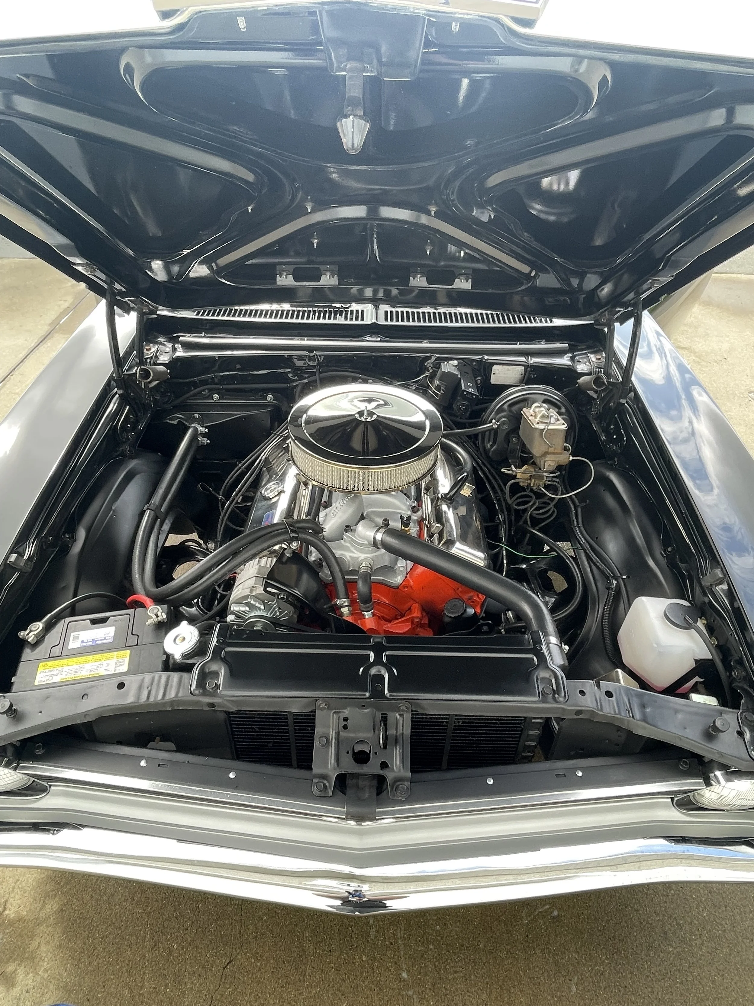 Chevrolet Nova Engine Bay Detail