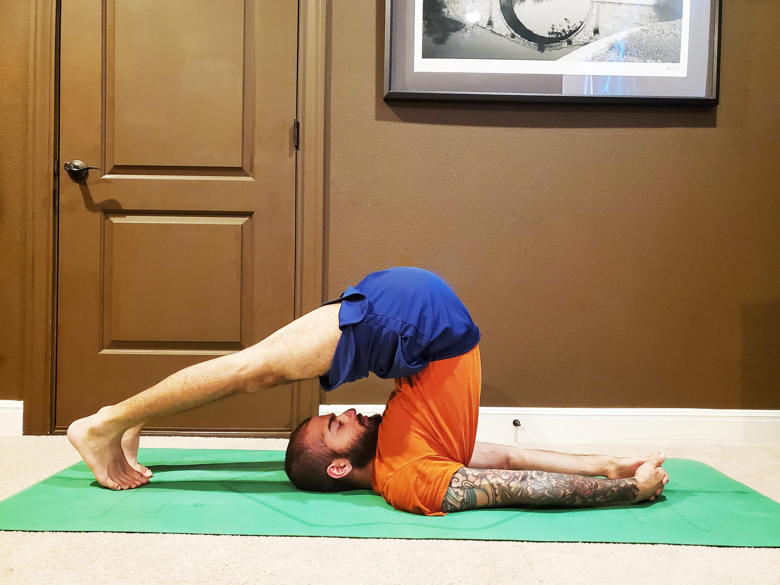 Halasana (Plough pose)