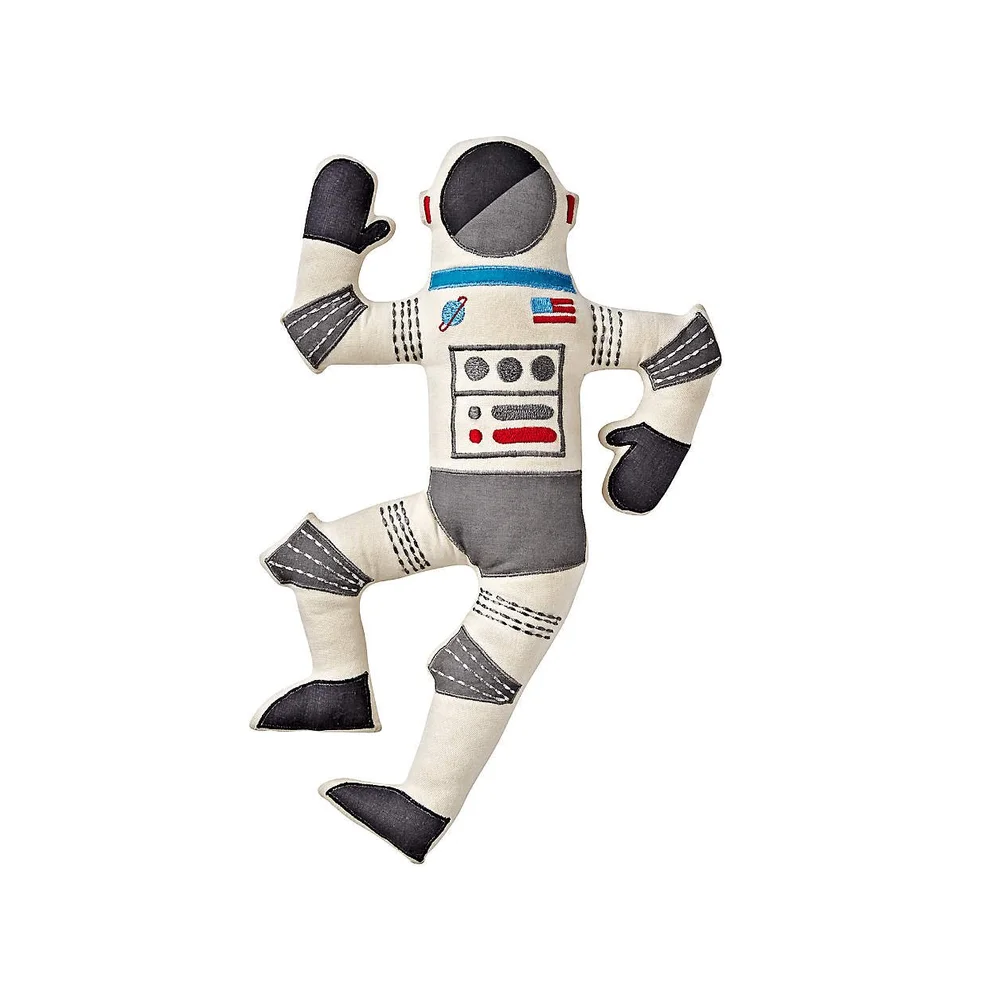 Cosmos Astronaut Throw Pillow