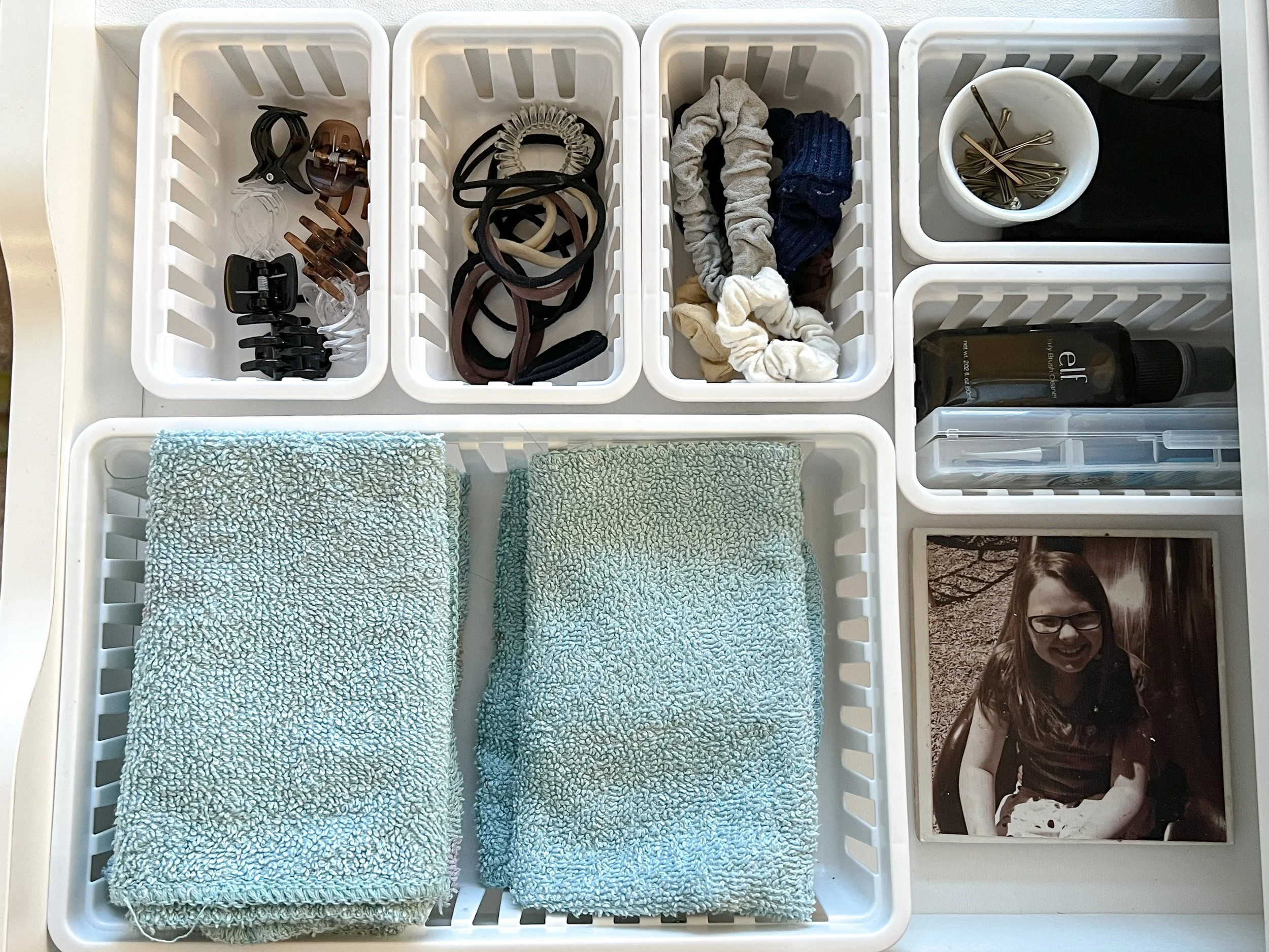 Makeup Vanity Organization